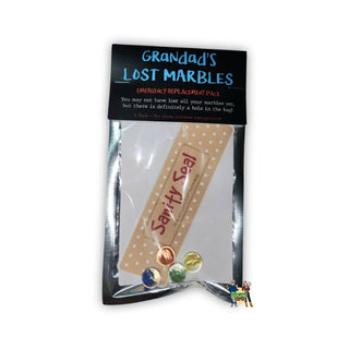 Lost Marbles - Gag Gift/Stocking Filler - Bogan Gift Co