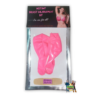 Instant Breast Enlargement Kit - Gag Gift/Stocking Filler - Bogan Gift Co